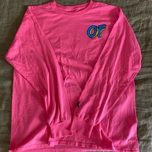Hot pink odd future longsleeve